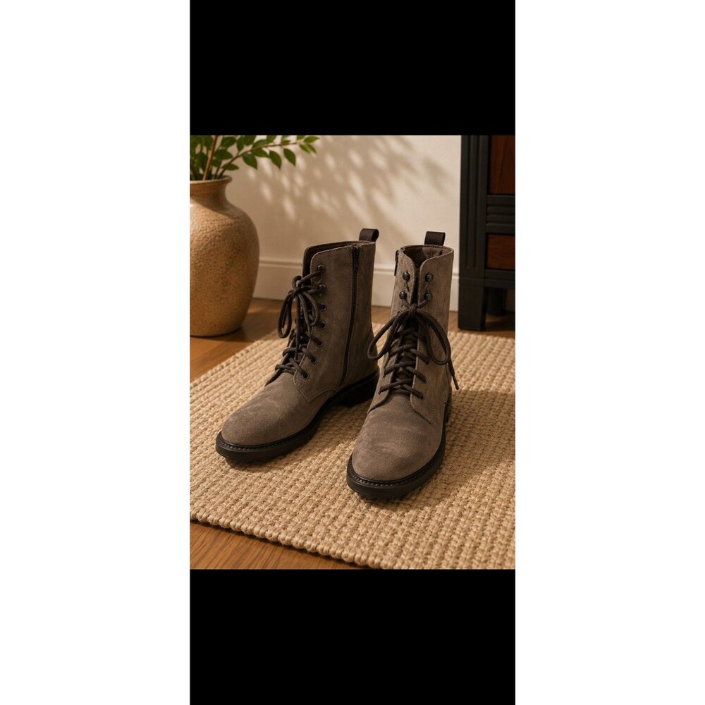 Vera Gonna Handmade Brown Suede Boots